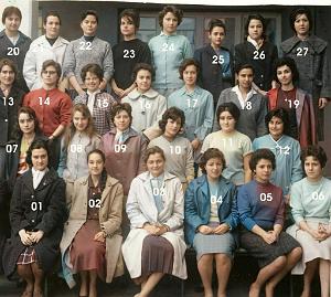 COLLEGE MODERNE DE JEUNES FILLES 1959 1 ERE C